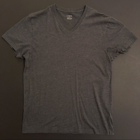 j crew slim washed v neck